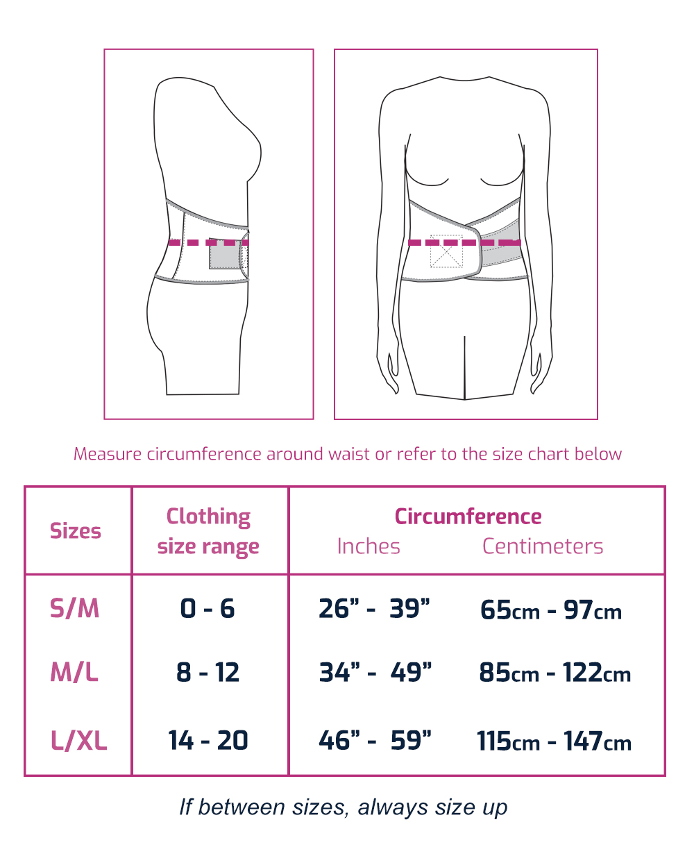 Spand-Ice Size Chart (Mens/Womens)