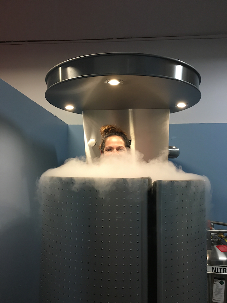 Spand-Ice Founder tests Cryotherapy (Ice Therapy) for Back Pain Relief