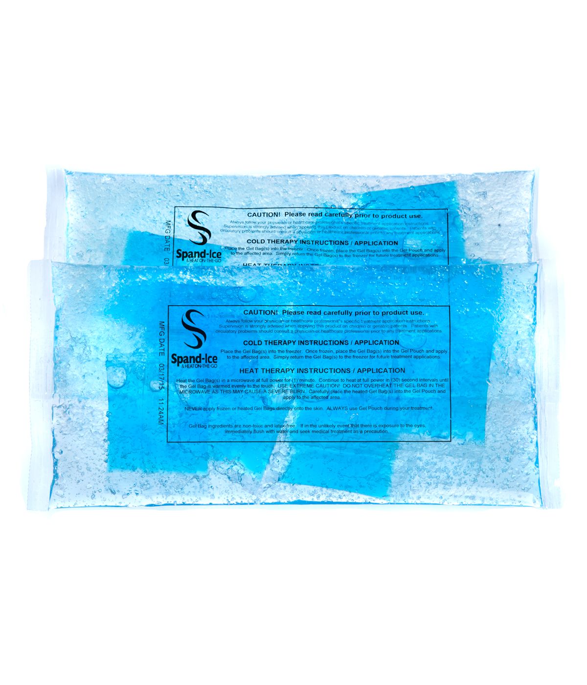 relief from muscle inflammation Spand-Ice | Hot + Cold Therapy | Replacement 2 Pack